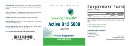 Label for Active B12 5000
