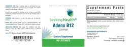 Label for Adeno B12