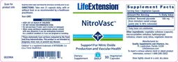 Label for NitroVasc