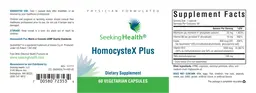 Label for HomocysteX Plus