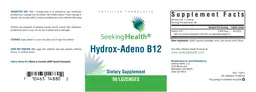 Label for Hydrox-Adeno B12