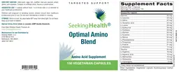 Label for Optimal Amino Blend