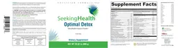 Label for Optimal Detox Chocolate