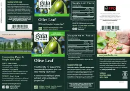 Label for Olive Leaf