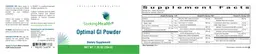 Label for Optimal GI Powder