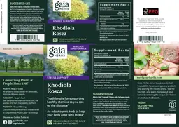 Label for Rhodiola Rosea