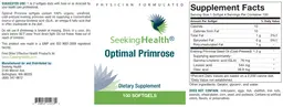 Label for Optimal Primrose
