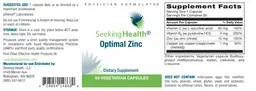 Label for Optimal Zinc