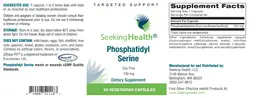 Label for Phosphatidyl Serine 100 mg