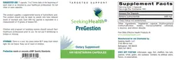 Label for PreGestion