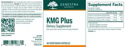 Label for KMG Plus