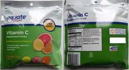 Label for Vitamin C