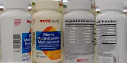 Label for Men's Multivitamin/Multimineral