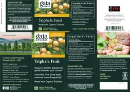 Label for Triphala Fruit