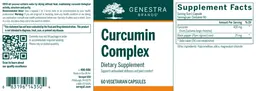 Label for Curcumin Complex
