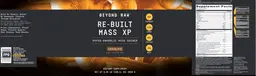 Label for Re-Built Mass XP Chocolate