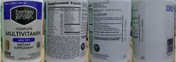 Label for Complete Multivitamin Men 50+
