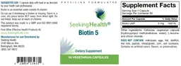 Label for Biotin 5