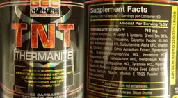 Label for TNT Thermanite