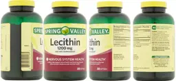 Label for Lecithin 1200 mg