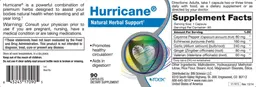 Label for Hurricane
