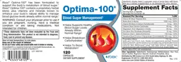 Label for Optima-100