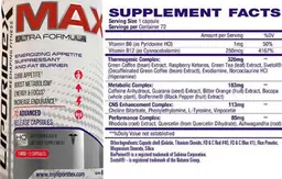 Label for Liporidex Max