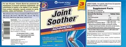Label for Double Strength Joint Soother