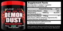 Label for Demon Dust Devilmint
