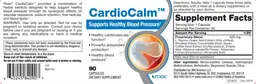 Label for CardioCalm