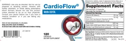 Label for CardioFlow with EDTA