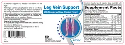 Label for Leg Vein Support