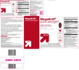 Label for MegaKrill Extra Strength