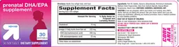 Label for Prenatal DHA/EPA Supplement