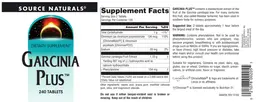 Label for Garcinia Plus