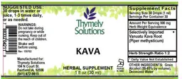 Label for Kava