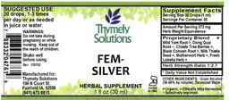 Label for Fem-Silver