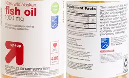 Label for Fish Oil 1000 mg