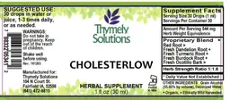 Label for Cholesterlow