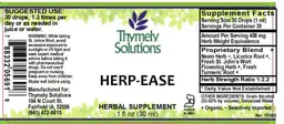Label for Herp-Ease