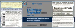 5-HTP L-5-Hydroxy Tryptophan 100 mg
