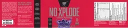 Label for N.O.-XPLODE Grape