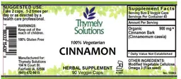Label for Cinnamon
