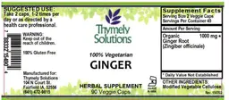 Label for Ginger