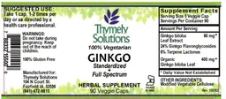 Label for Ginkgo