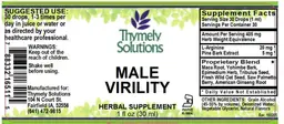 Label for Male Virility