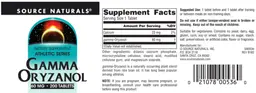 Label for Gamma Oryzanol 60 mg