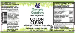 Label for Colon Clean