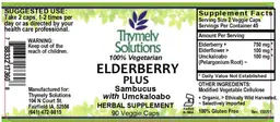 Label for Elderberry Plus