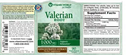 Valerian Root 1000 mg